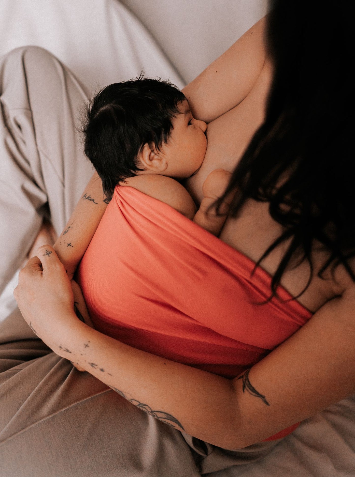 Hairband - Topknot - Bright Pink