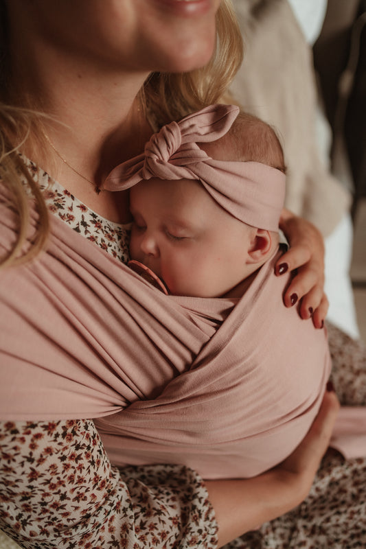 Hairband - Topknot - Baby Pink