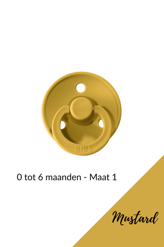 BIBS pacifier 0-6 months - Mustard